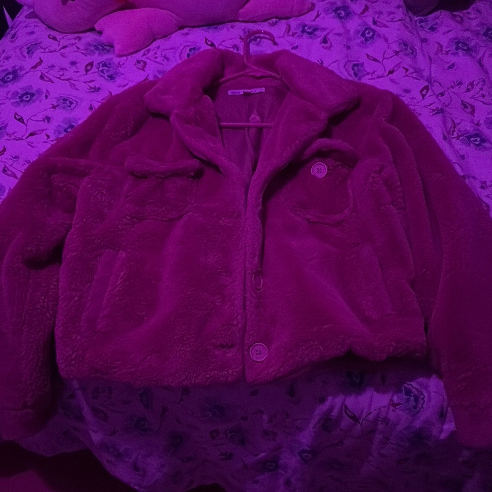 Plush Pink Jacket